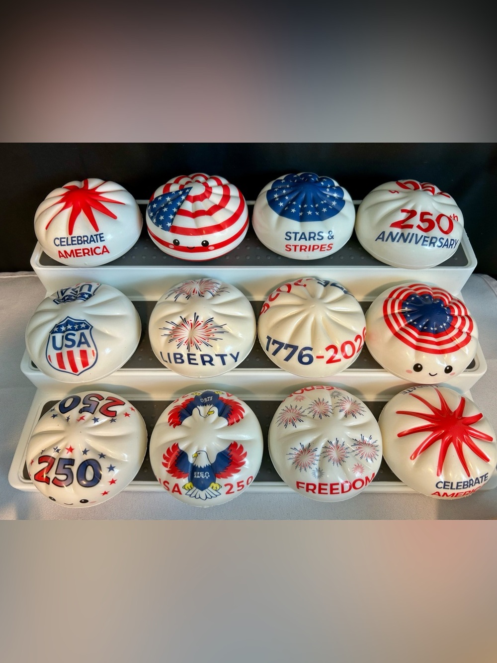 liberty Patriotic Dumplings, 12 different possibilities